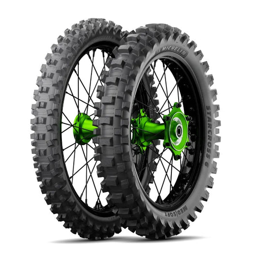 Michelin Starcross 6 - Medium Hard F/Tyre - 80/100-21 51M